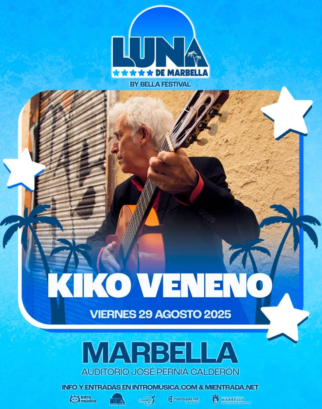 Kiko Veneno – Concierto de Flamenco Pop Póster