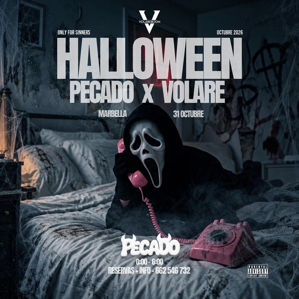 Halloween: Pecado x Volare PĂłster