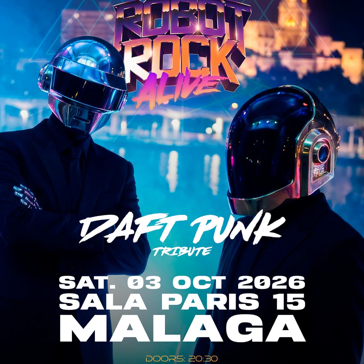 Robot Rock Alive – Tributo a Daft Punk Póster