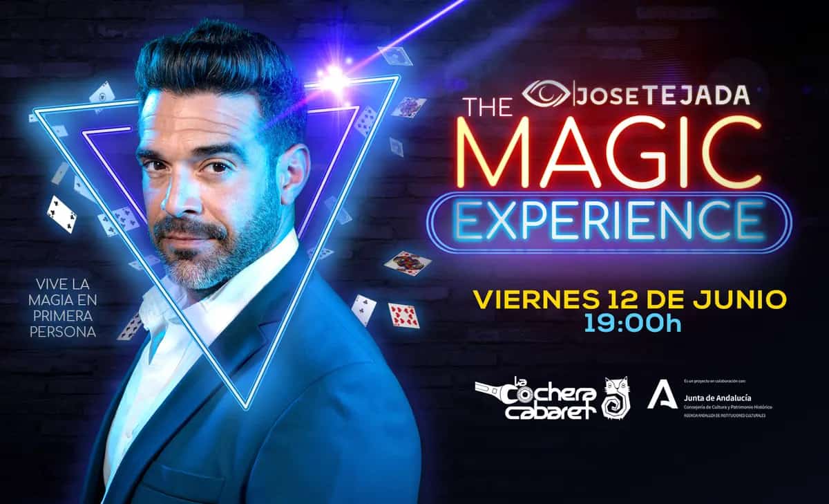 José Tejada performing The Magic Experience in Málaga 2026