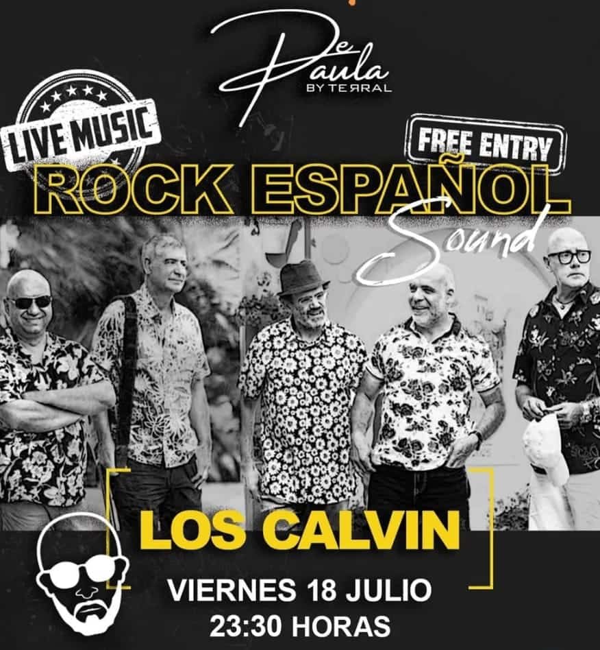 Concierto Cucheverista 2025 en Marbella | Rock, Humor y Locura en De Paula by Terral Poster