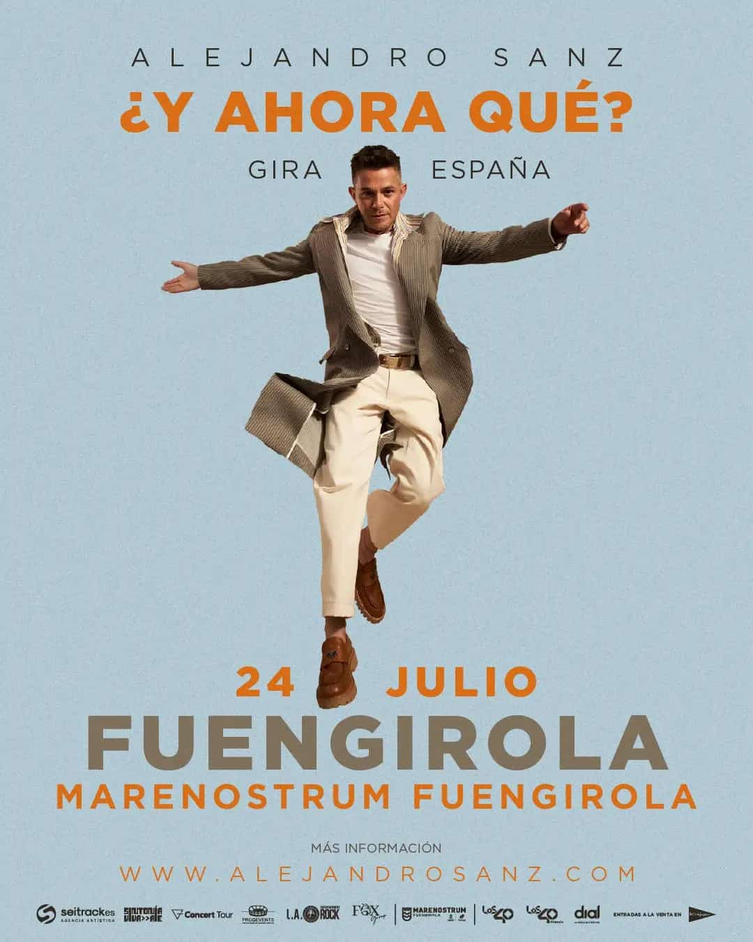 Alejandro Sanz performing live during the ¿Y Ahora Qué? world tour