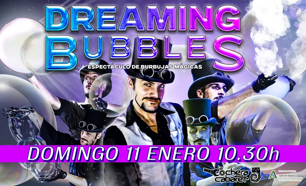 Dreaming Bubbles – Espectáculo de Burbujas Mágicas Póster