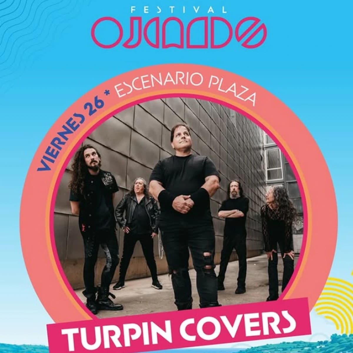 Turpin Covers – Éxitos del Heavy Metal de los 80 y 90 Póster