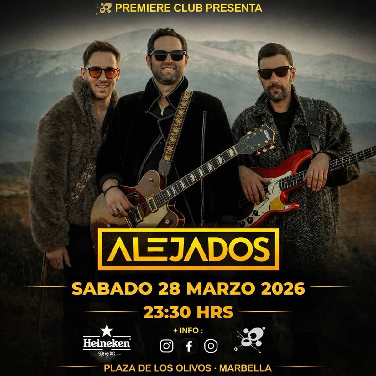 Alejados y el mejor rock español en vivo
Póster