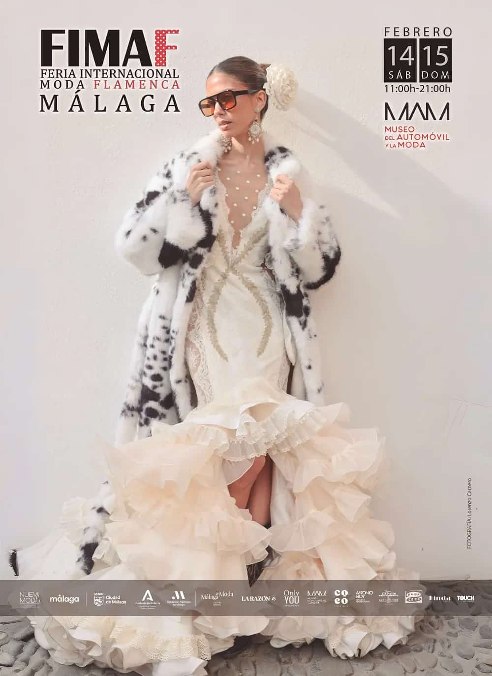Cartel del Evento de Moda Flamenca FIMAF Málaga 2026