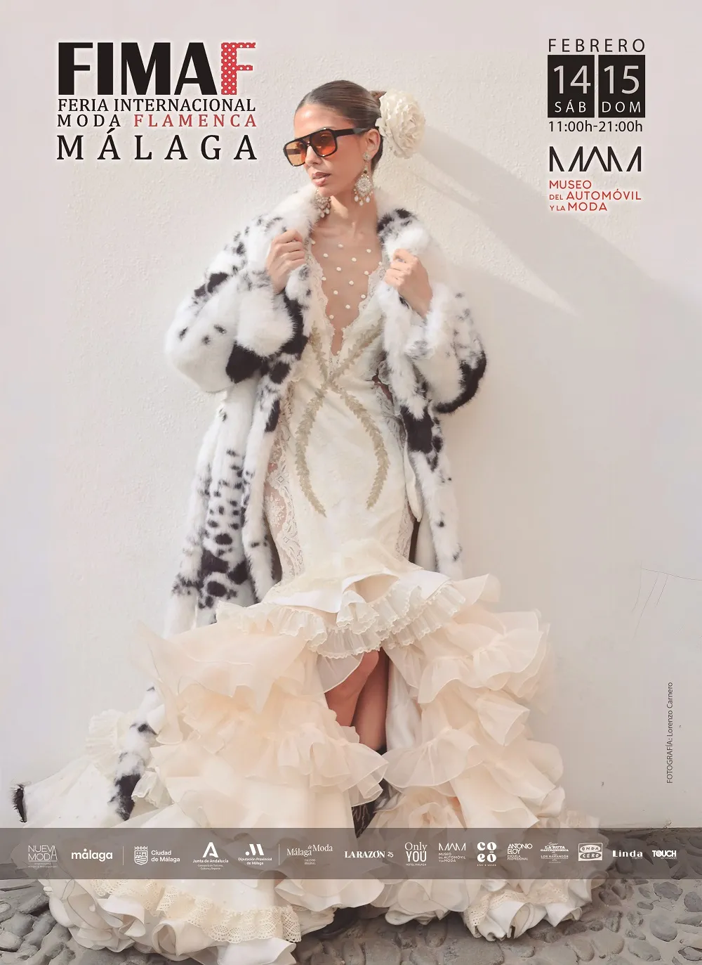 Cartel del Evento de Moda Flamenca FIMAF Málaga 2026