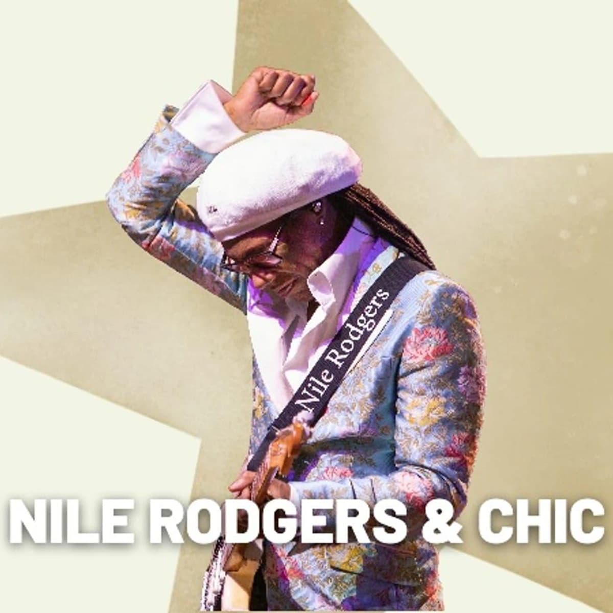 Nile Rodgers & CHIC — El sonido del disco y el funk Póster