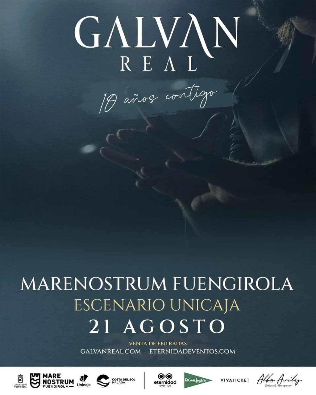 Galvan Real – 10th Anniversary Tour Poster