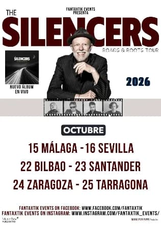 The Silencers en Málaga Póster