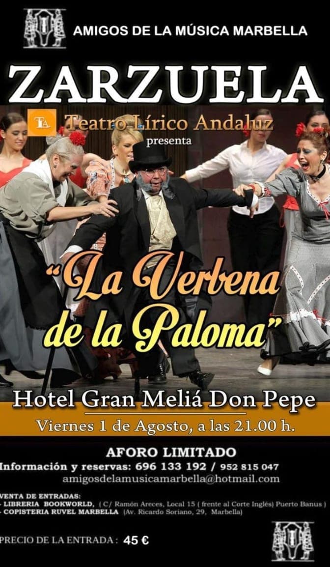 La Verbena de la Paloma Póster