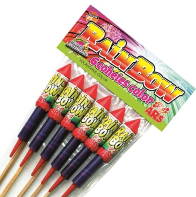 Morning Rocket Salute across Jubrique Poster