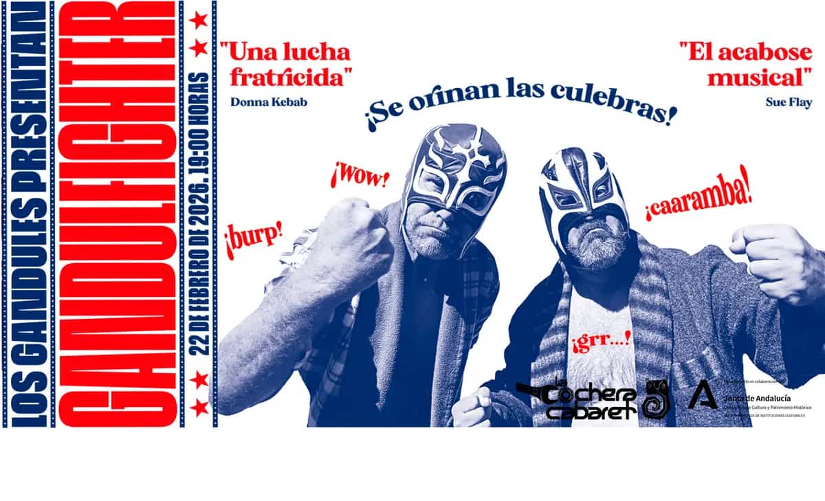 Los Gandules interpretando Gandulfighter en Málaga 2026