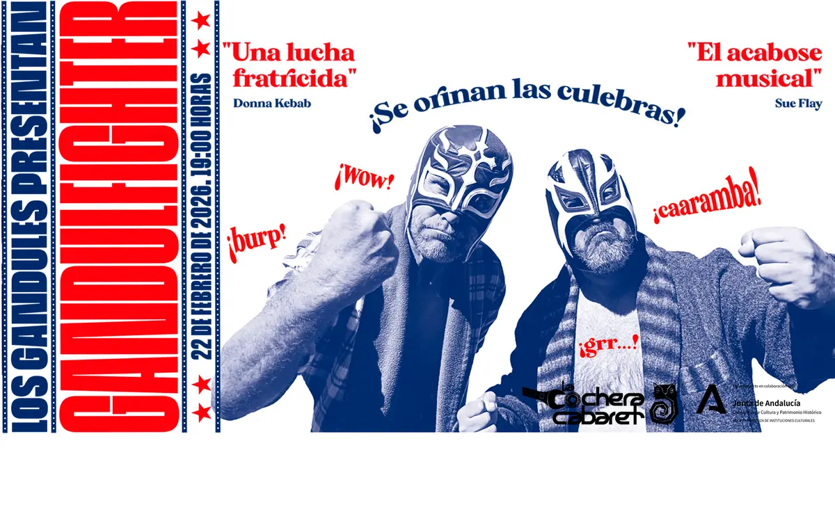 Los Gandules interpretando Gandulfighter en Málaga 2026