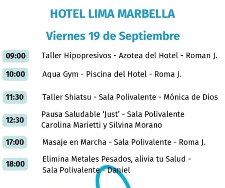 Wellness Workshops: Aquagym, Massage & Meditation Gallery Image 1