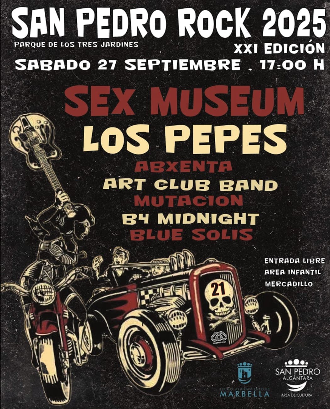 San Pedro Rock 2025 Poster