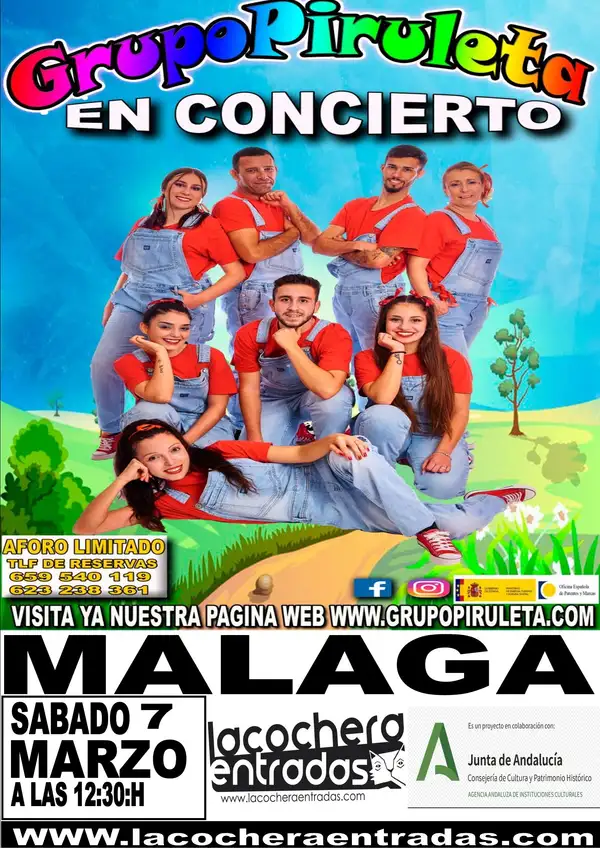 Grupo Piruleta – Family Concert Extravaganza Poster