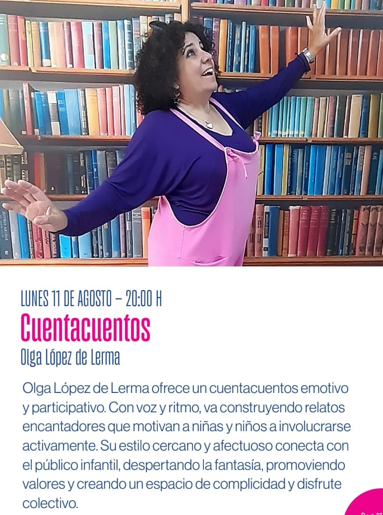 Participatory storytelling by Olga López de Lerma at Parque de la Alameda Poster