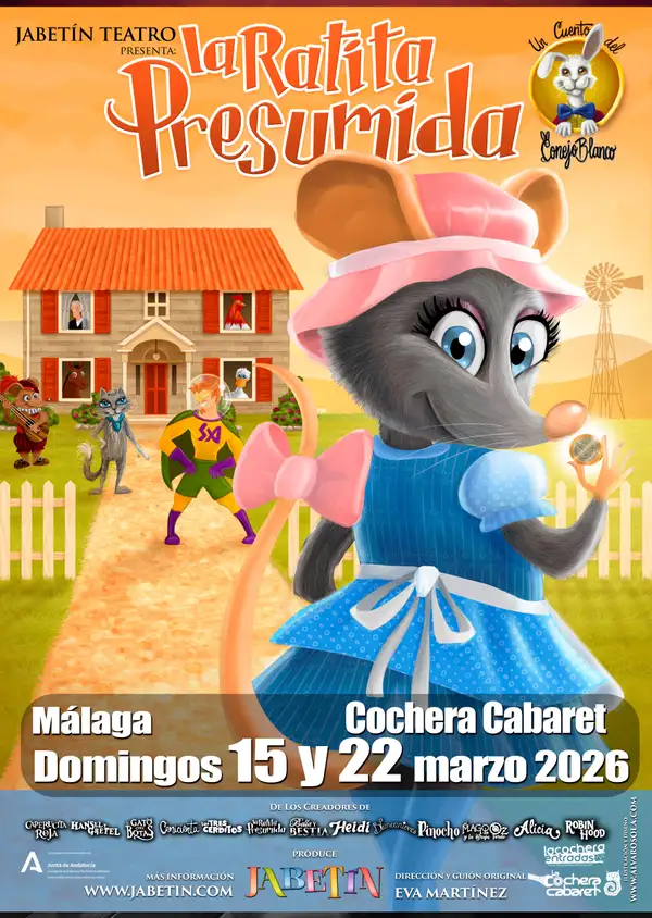 JABETÍN TEATRO – The Vain Little Mouse Poster