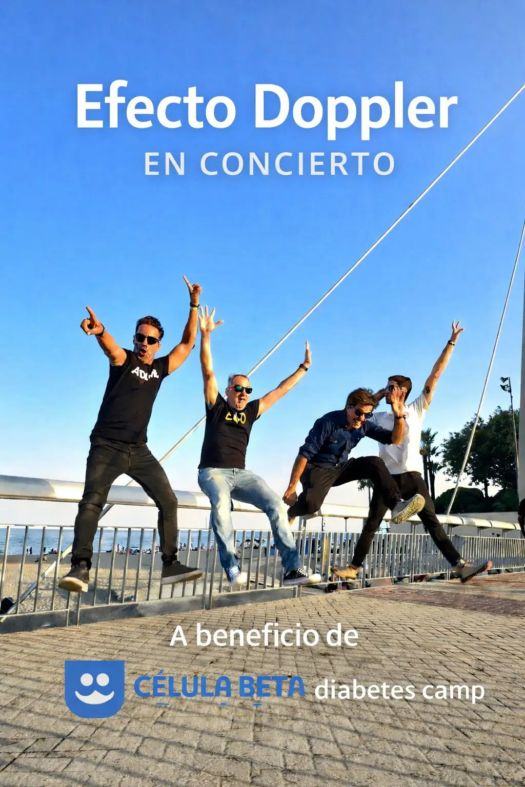 Efecto Doppler – Concierto Benéfico para el Campamento de Diabetes Póster