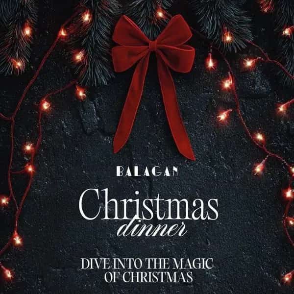Imagen del cartel del evento de la Cena de Navidad en Balagan Marbella el 24 de diciembre desde las 18:00 h