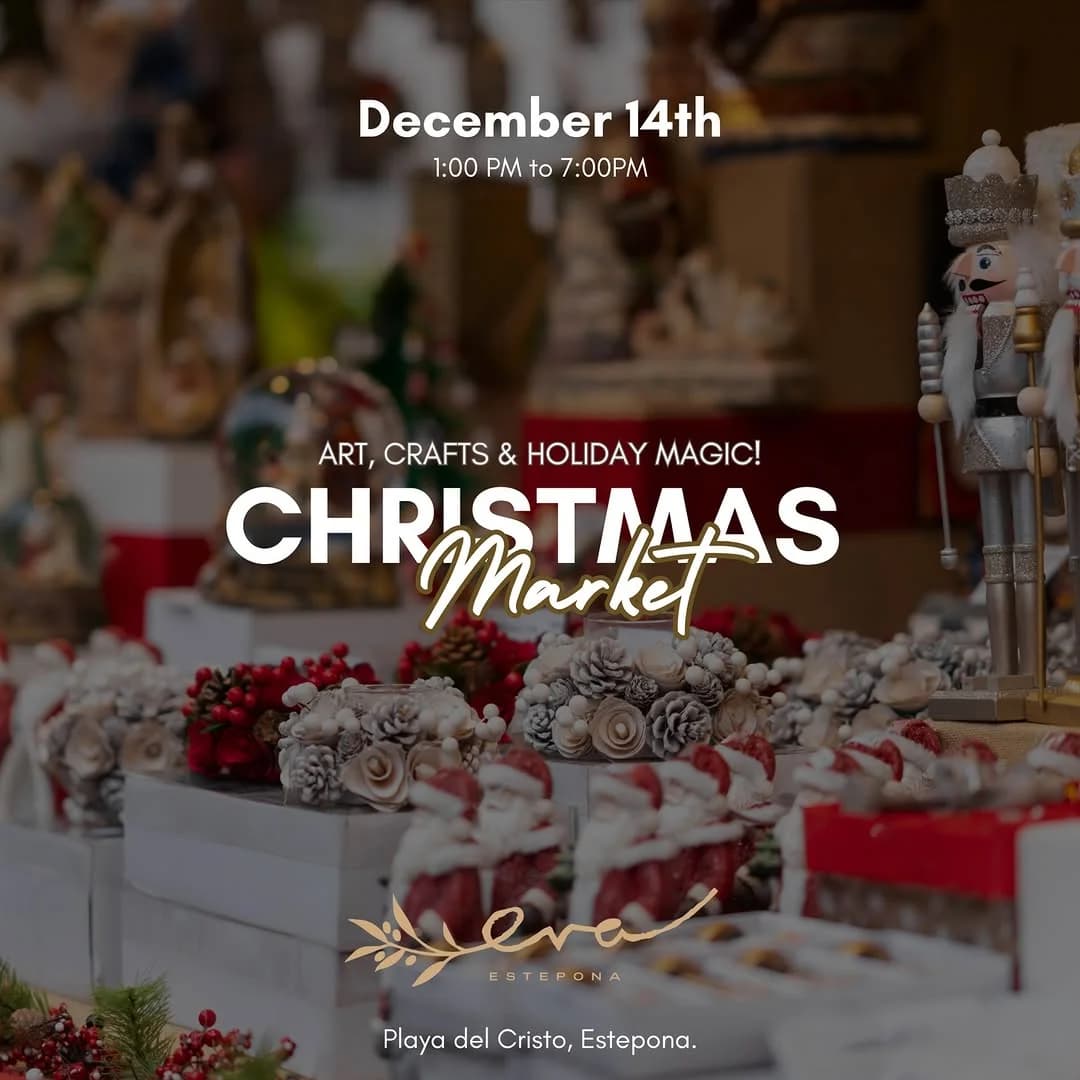 Christmas Market & Brunch - Art Poster