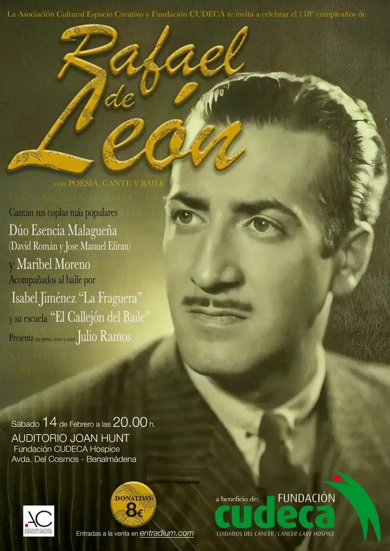 118º Cumpleaños de Rafael de León