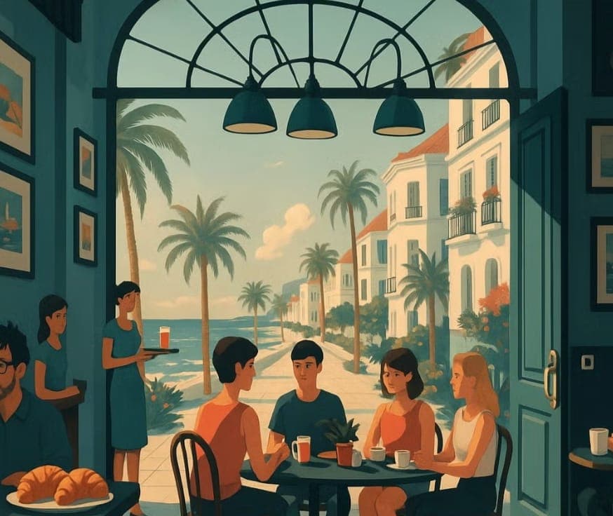 Innovation Café Marbella: Café matutino mensual Póster