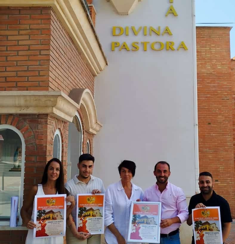 “Salud y Lágrimas del Carmen” Night Poster