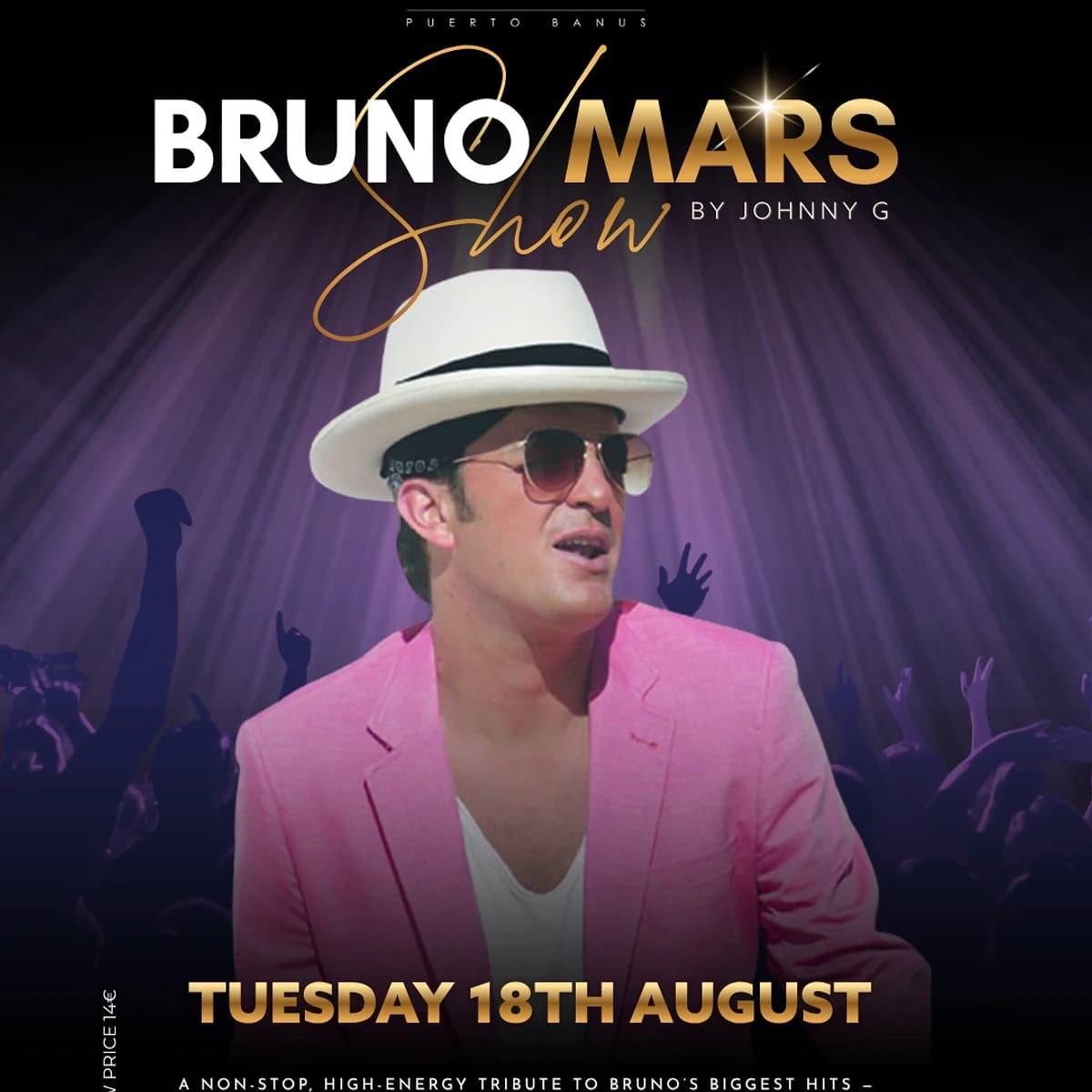 Bruno Mars Show by Johnny G
Póster
