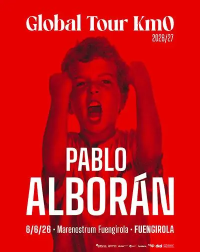 Concierto de Pablo Alborán – Global Tour KM0 Póster