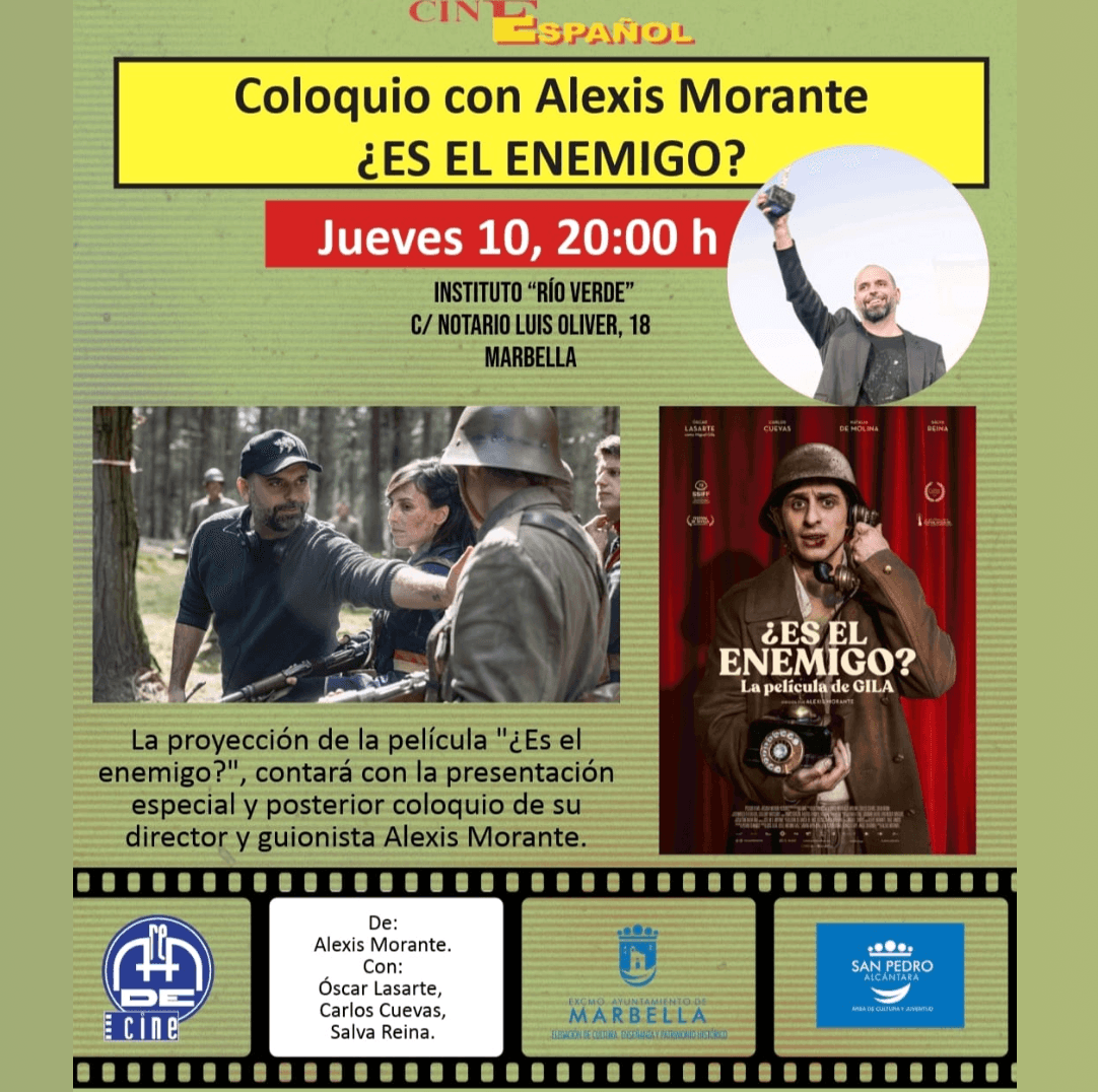 Talk with Alexis Morante: "Is He the Enemy?" + Screening Poster