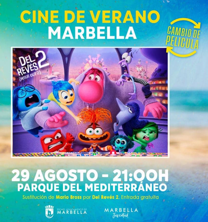 Cine de Verano — Del Revés 2 Póster