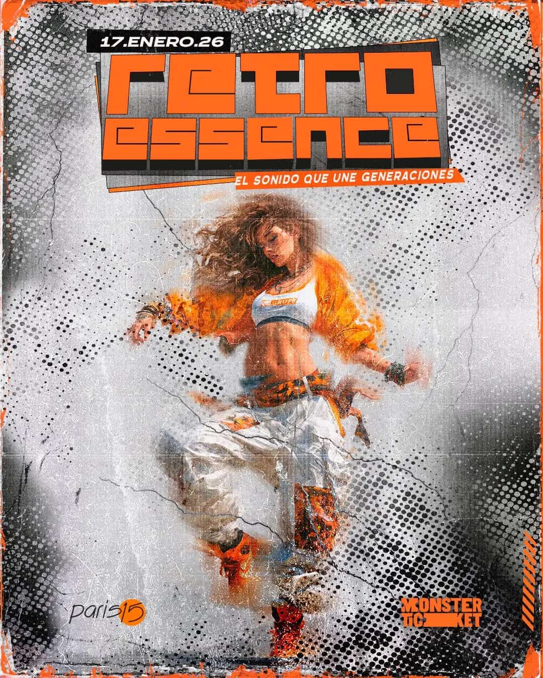 RETROESSENCE en directo en Málaga 2026 – noche de música electrónica con inspiración retro.