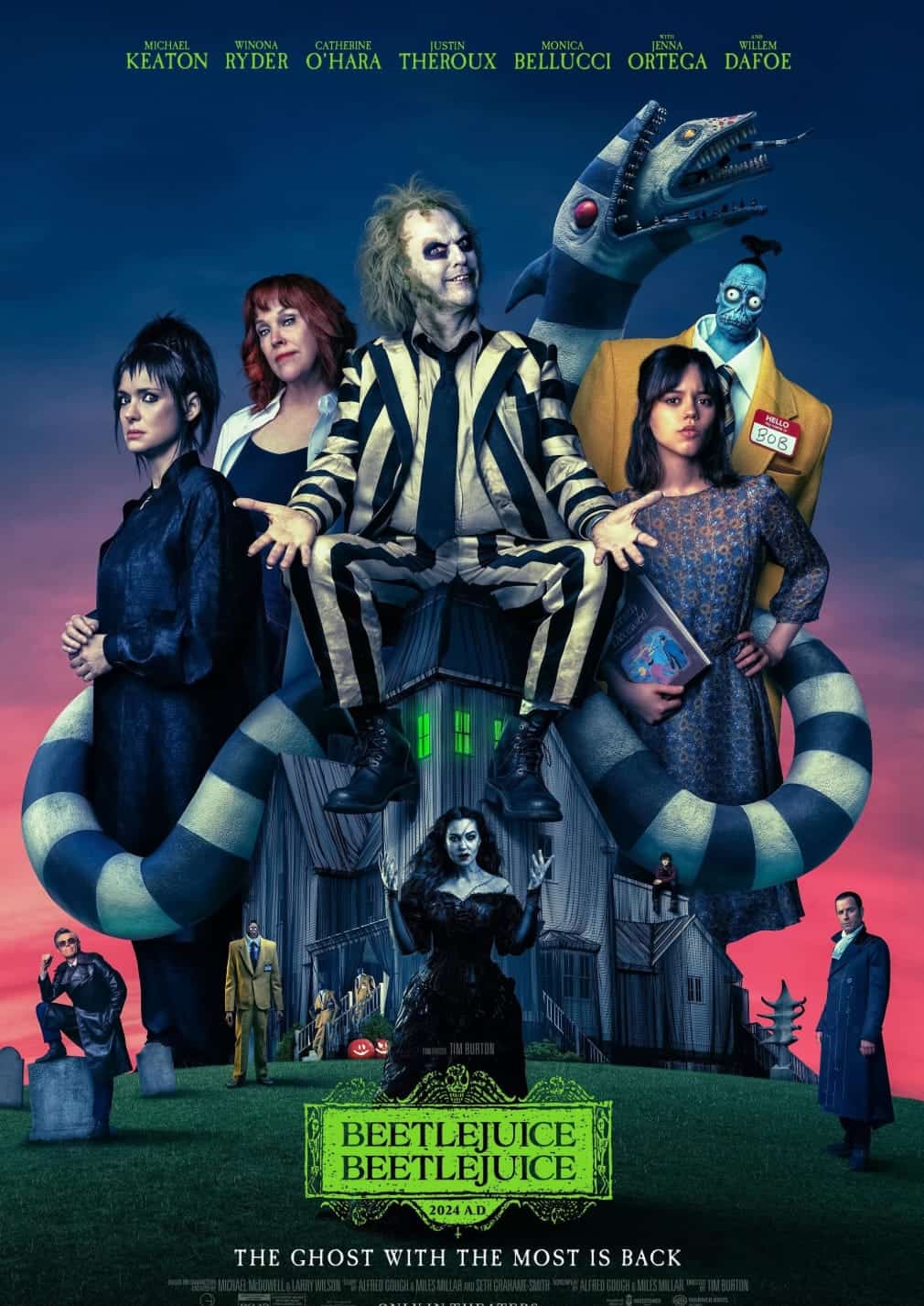 Beetlejuice Beetlejuice – Summer Cinema at Estepona Orchid Park (18 Aug 2025, 10 p.m., free entry) Poster