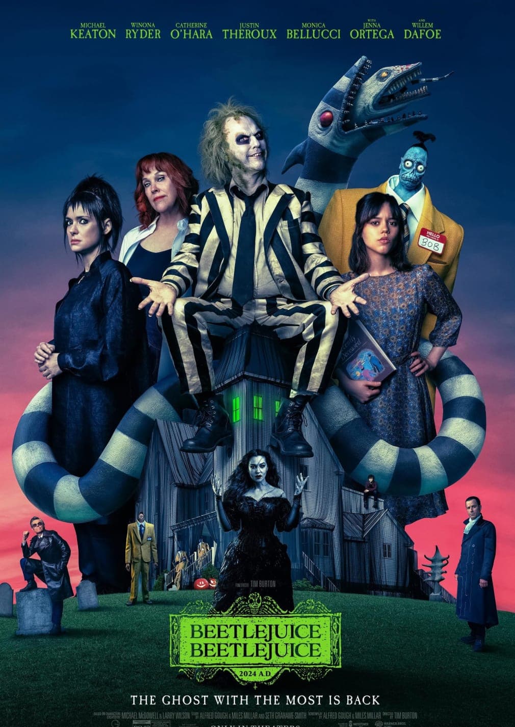 Beetlejuice Beetlejuice – Summer Cinema at Estepona Orchid Park (18 Aug 2025, 10 p.m., free entry) Poster