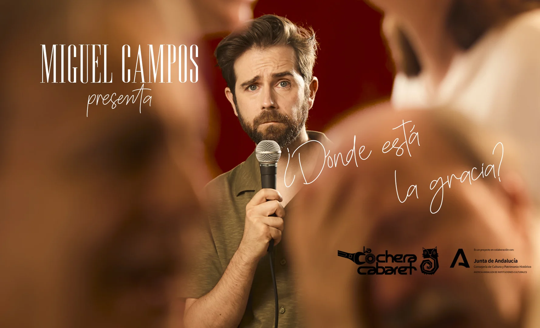 Miguel Campos – ¿Dónde Está la Gracia? Póster