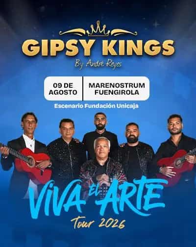 Gipsy Kings live concert 2026 performing flamenco pop, rumba and world music in a high-energy summer show