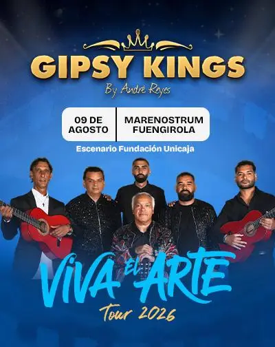 Gipsy Kings Concert 2026 – Flamenco Pop Legends on Stage Poster
