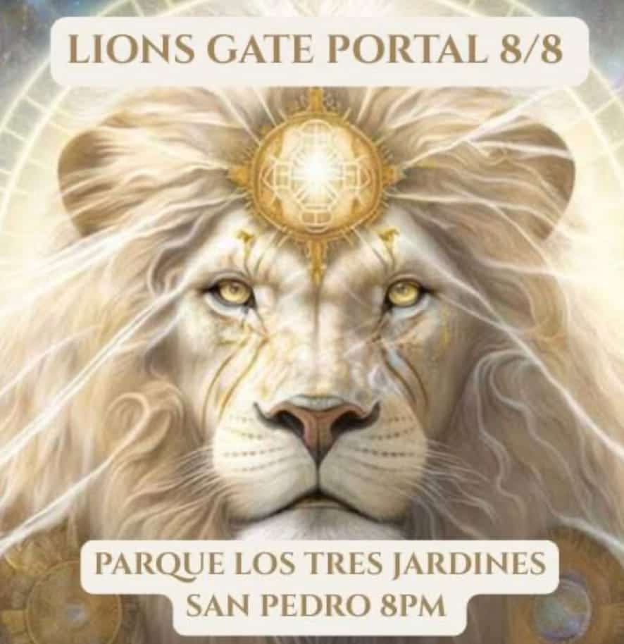 Portal del León 8/8 en el Parque de los Tres Jardines (San Pedro) Poster