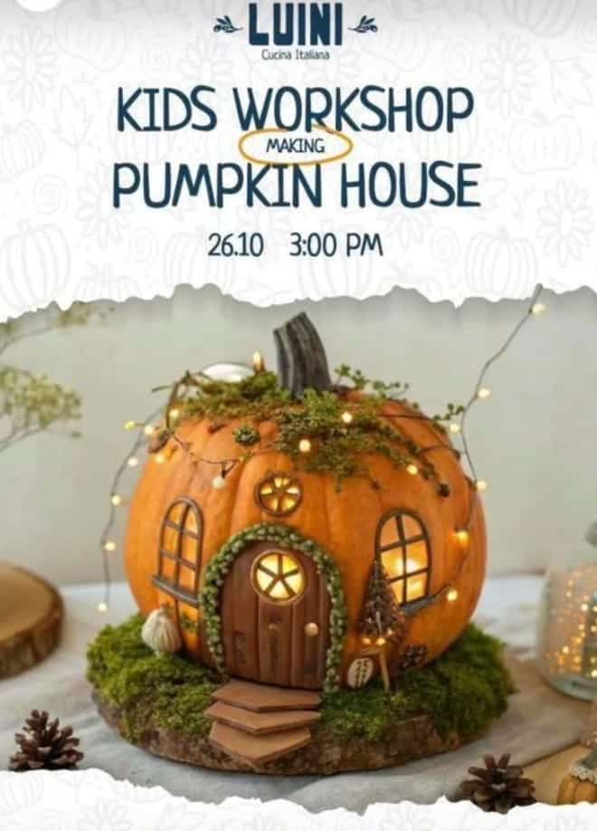 Construye tu Casa Calabaza Poster