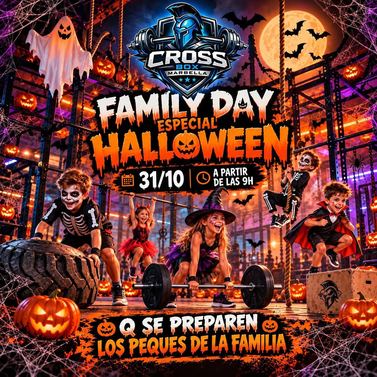 Family Day Halloween: Fuerza en Familia Póster