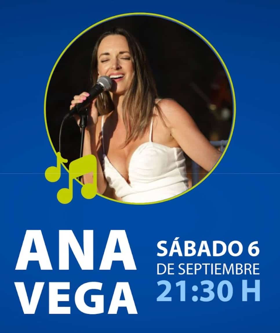 Ana Vega en Directo — Pop & Éxitos Latinos Poster