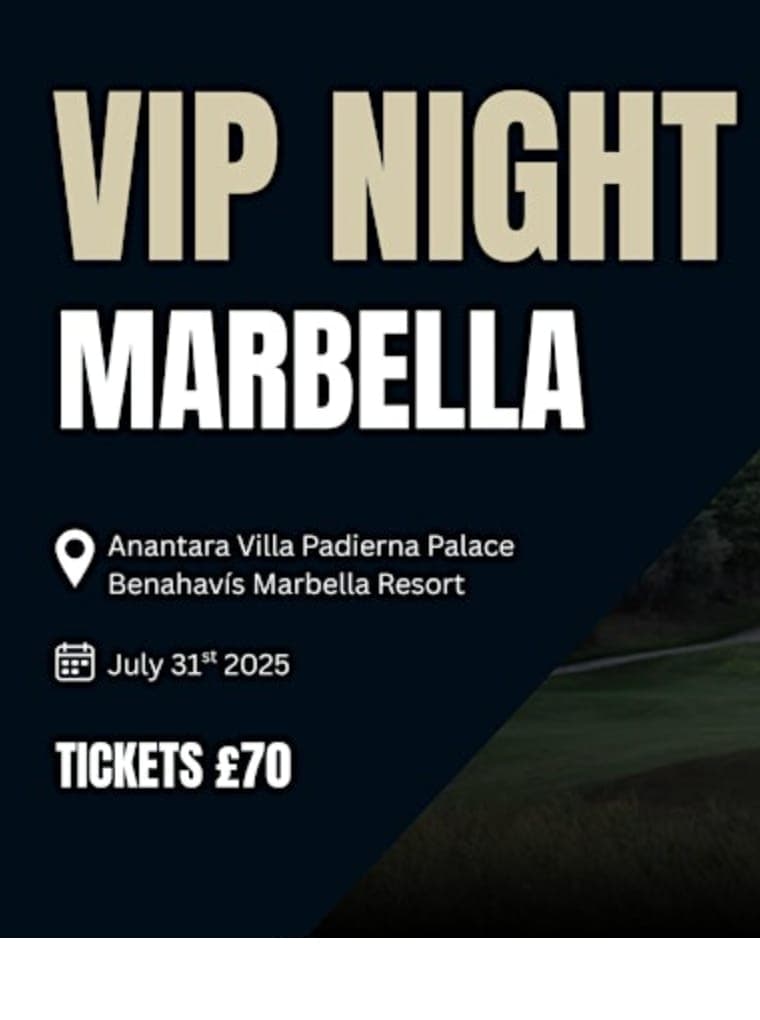 Art Space VIP Night Marbella Poster