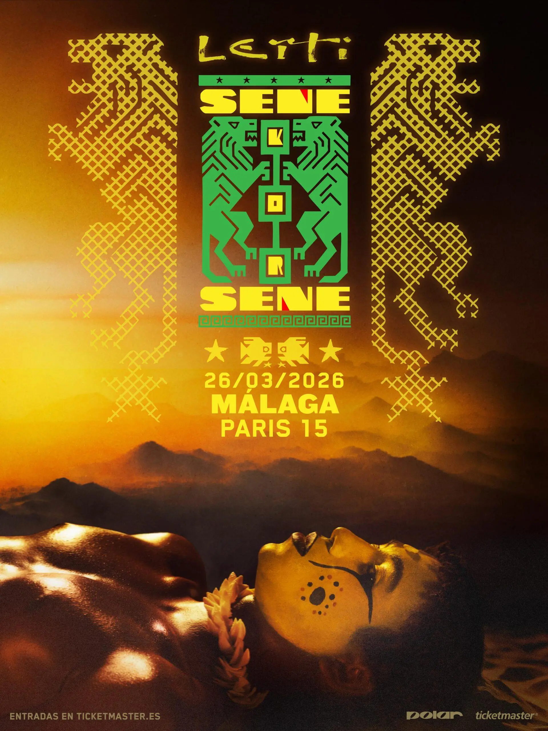 Leïti – Sene Kor Sene Tour 2026 Póster