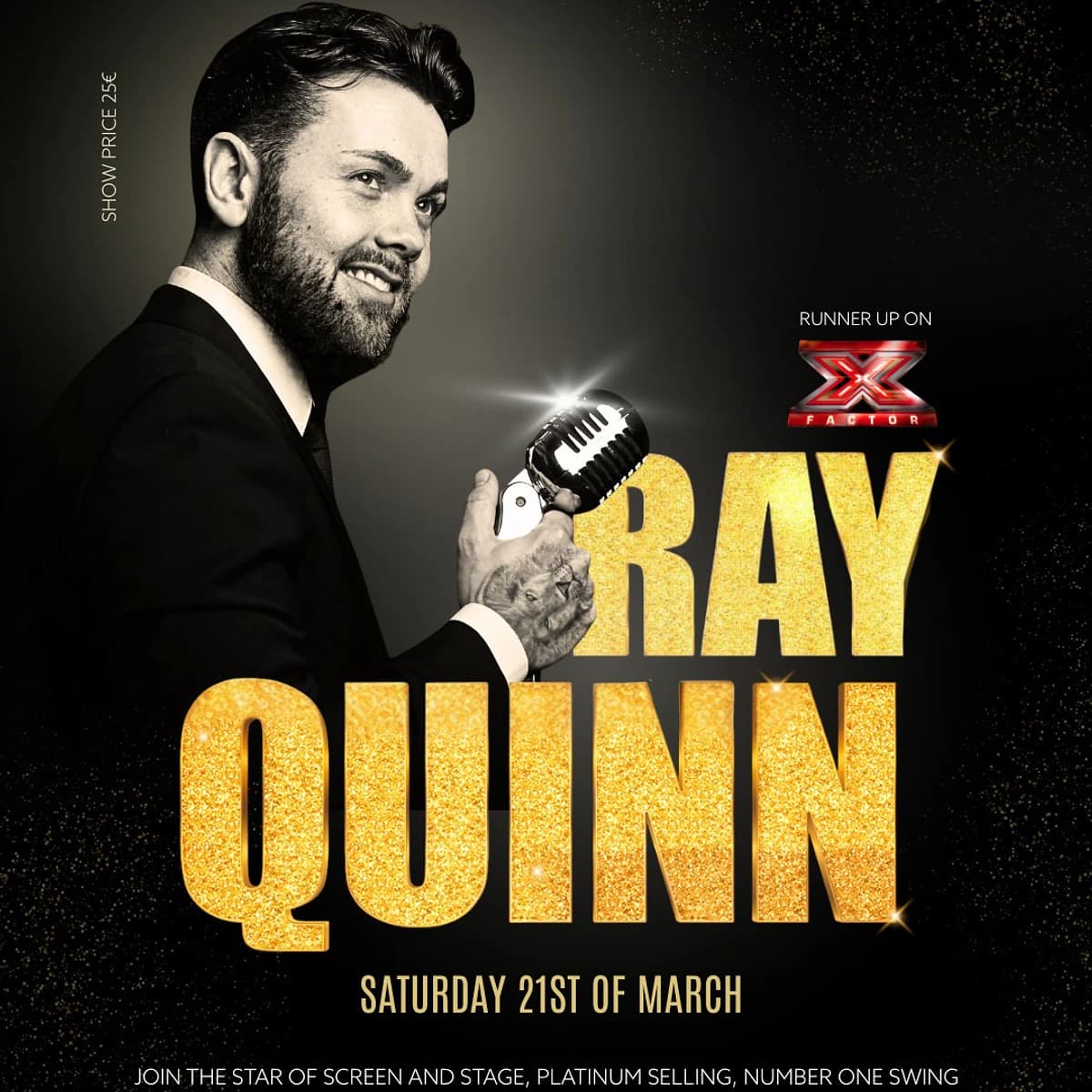 Ray Quinn live performance at La Sala Puerto Banus 2026