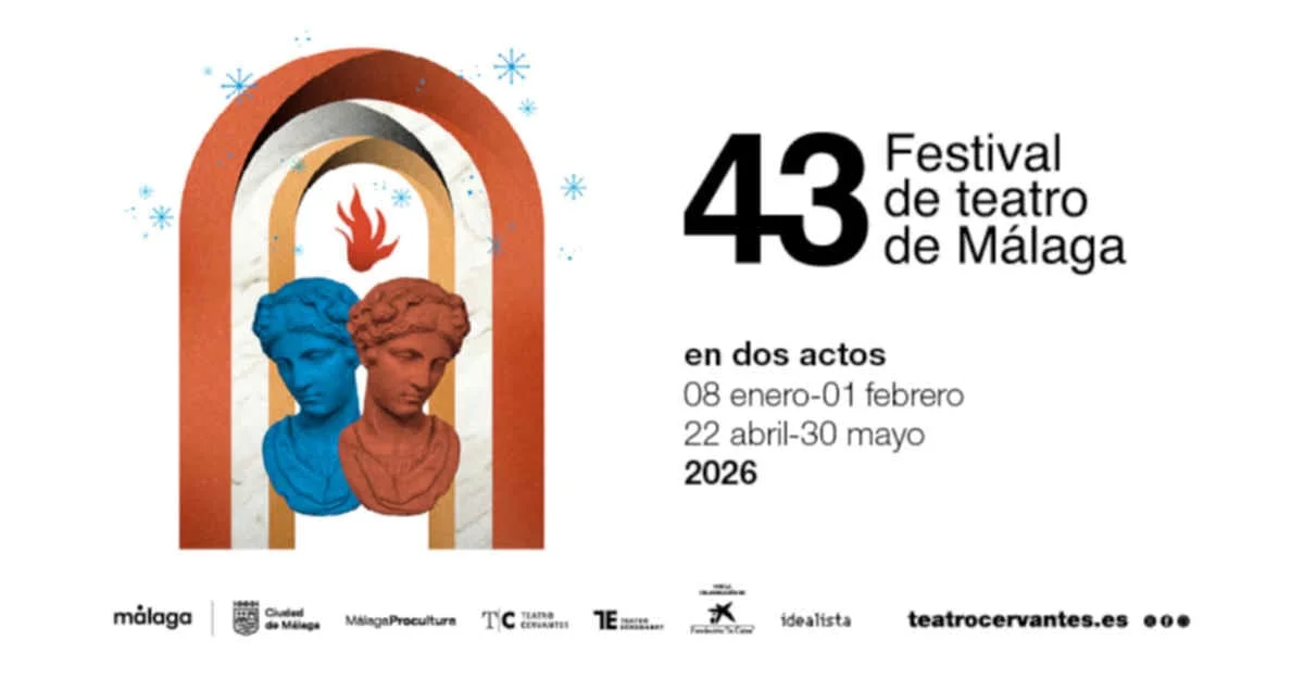 Actuación en el escenario del Festival de Teatro de Málaga