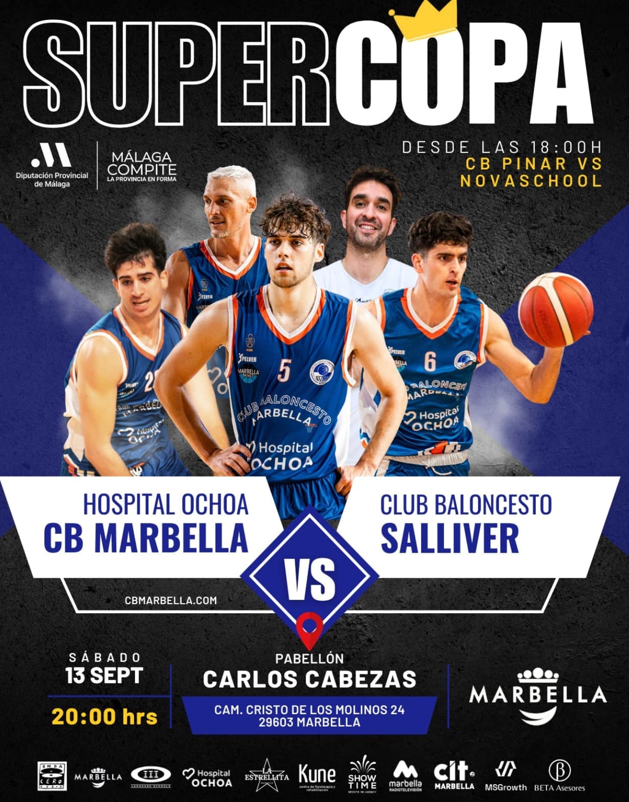 Super Cup — CB Marbella vs Salliver Poster