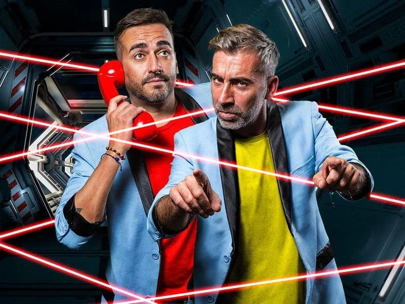 Aguilera & Mení – Mission Impro-Sible Poster