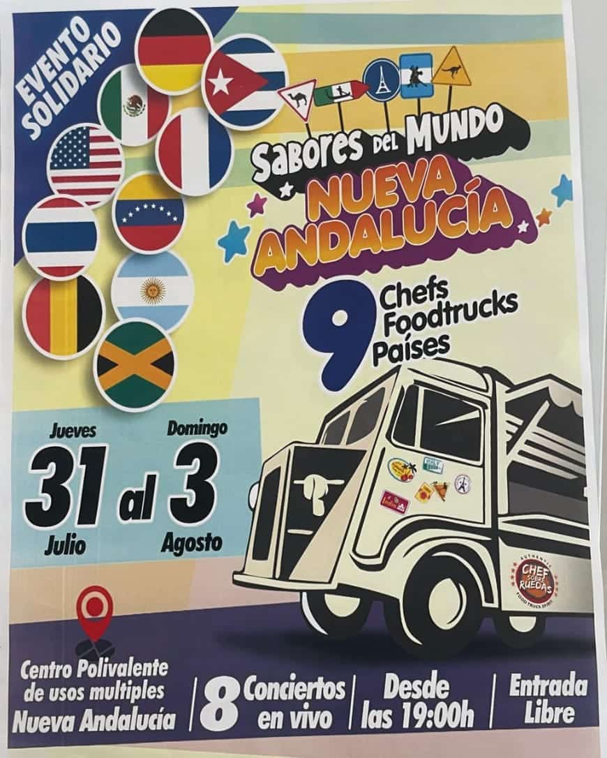 Sabores del Mundo 2025 Poster